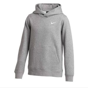 Nike Pullover Hoodie Gray 2T Unisex Baby & Toddler Long Sleeve